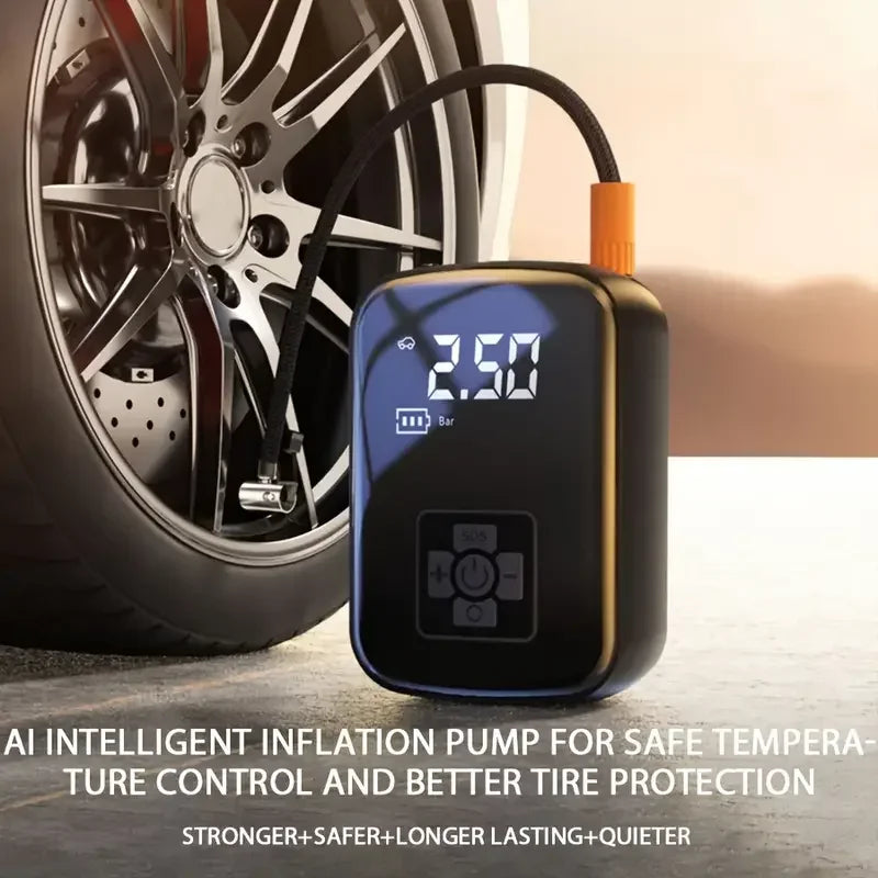 Wireless/wired Car Air Compressor Air Pump Electric Tire Inflator Pump for Motorcycle Bicycle Boat AUTO Tyre Balls Inflatable