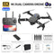 Professional Drone E88 4K Wide-Angle HD 1080P Camera WiFi FPV Height Hold Foldable RC Drone Quadrotor Helicopter Children's Toys